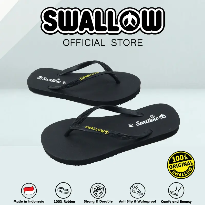 Swallow Sandal Jepit Nice - Sandal Jepit Karet Wanita Dewasa Anti Slip 2