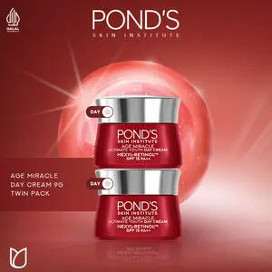 [HARGA SPECIAL] Pond's Age Miracle Hexyl Retinol Niacinamide Day Cream 9gr Twin Pack