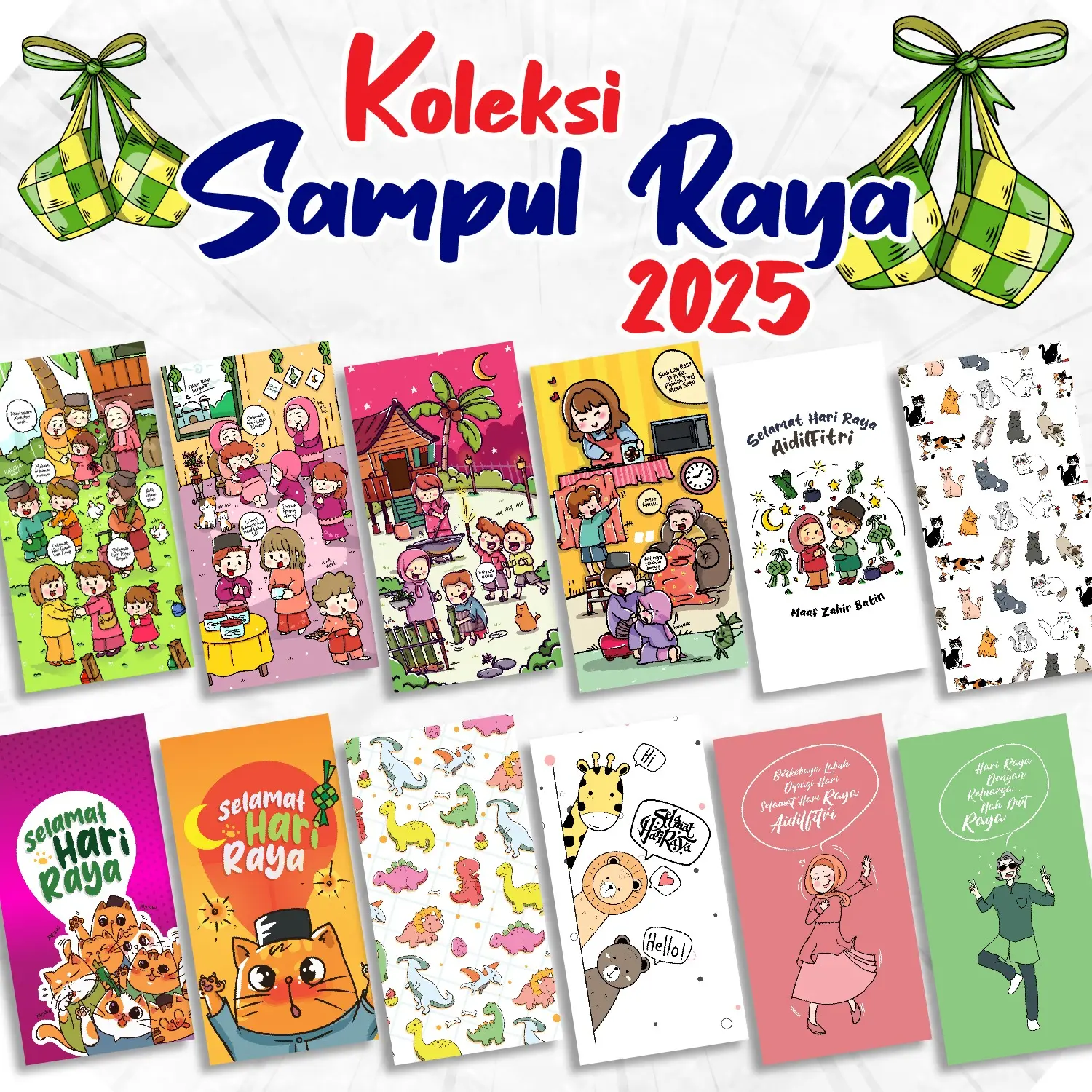 Sampul Duit Raya Ready Made 2025