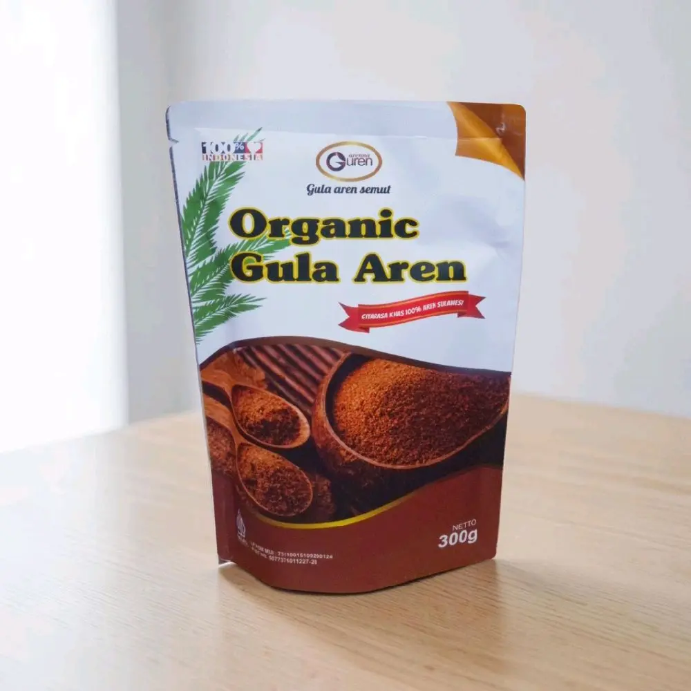 Organic palm sugar / gula aren semut  Bahan 300grm