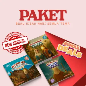 (ISI 3 BUKU) PAKET BUKU KISAH NABI | PAKET BUNDLING | KISAH NABI SEMUA TEMA