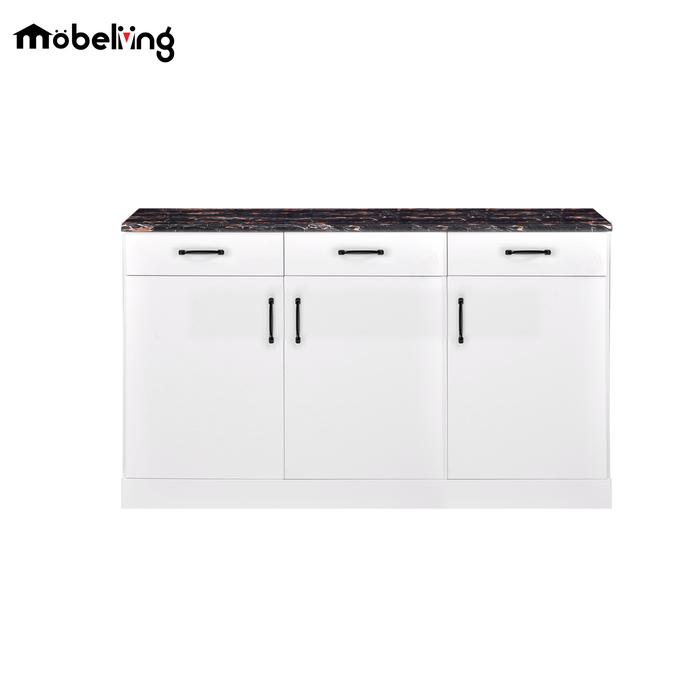 Gambar Mobeliving - Kitchen Set Bawah 3 Pintu VENEZIA dari Mobeliving Furniture Kab. Bogor Tokopedia