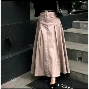 Maysa fashion Alice Rok Skirt Terbaru Katun Combed Twill Tebal Premium Bahan ADEM Tebal Kekinian Korean Style  Panjang Bawahan Wanita