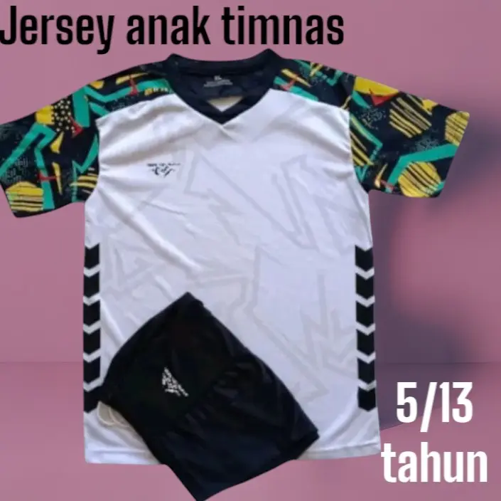 Baju Bola Anak timnas suporter, GRATIS SABLON NAMA DAN ANGKA baju olahraga setelan jersey sport dryfit. Outdoor 2