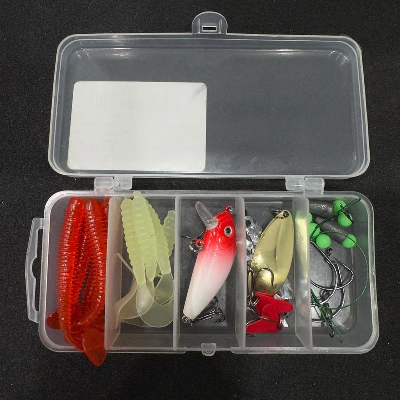 KASTKING Umpan Soft Lure 1 Set Box Umpan Pacning Paddle T Tail Kotak Minow Spoon Soft Frog Fake Bait Soft Bait Fishing Lure Umpan Pancing Umpan Lembut SET BOX 10 soft lure Free Bait Box 2 Curved Hooks (2pcsx1.8g 7cm) 7