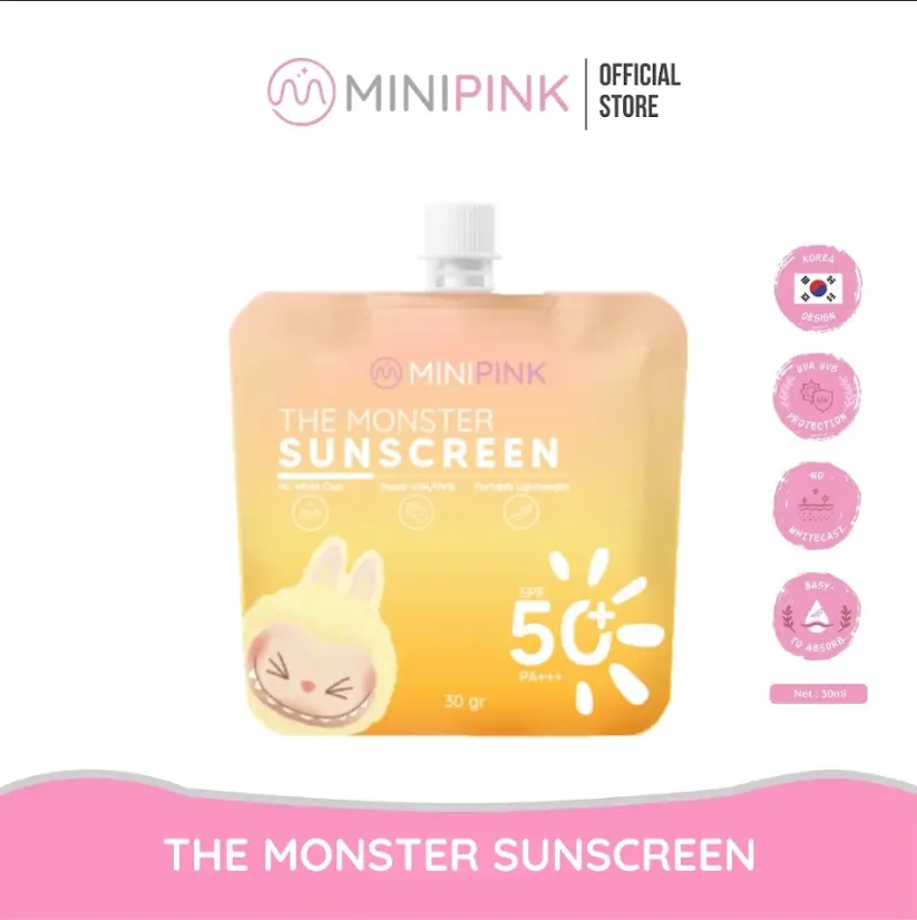 MINIPINK The Monster Sunscreen SPF50 PA+++ 30gr MP028
