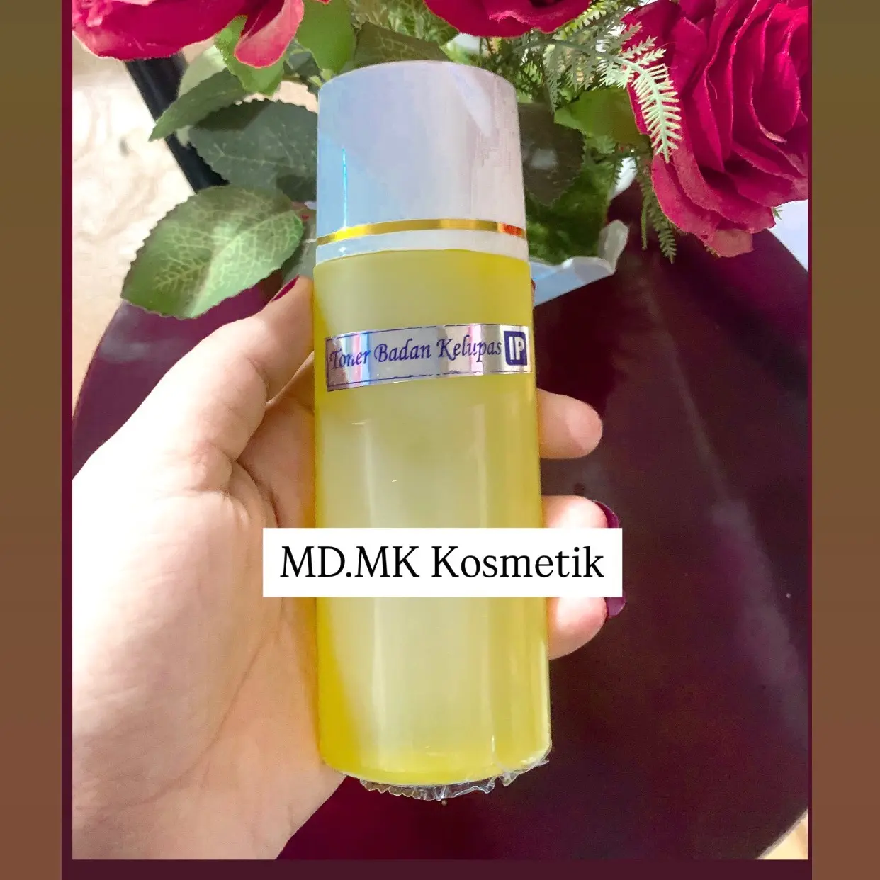 Toner terkelupas