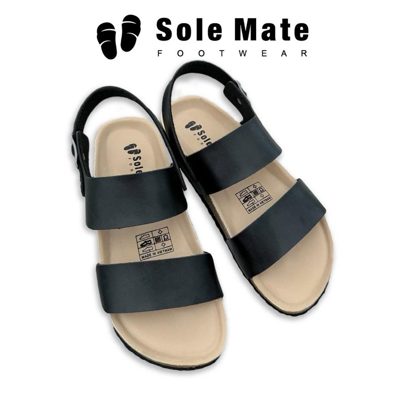 (Size 36-45) Sandal Đế Trấu Hai Quai Ngang Nam Nữ Unisex Basic Đế Bằng, Giày Dép Thời Trang, Công Sở, Đi Học, Đi Làm, Đi Biển, Du Lịch SoleMate