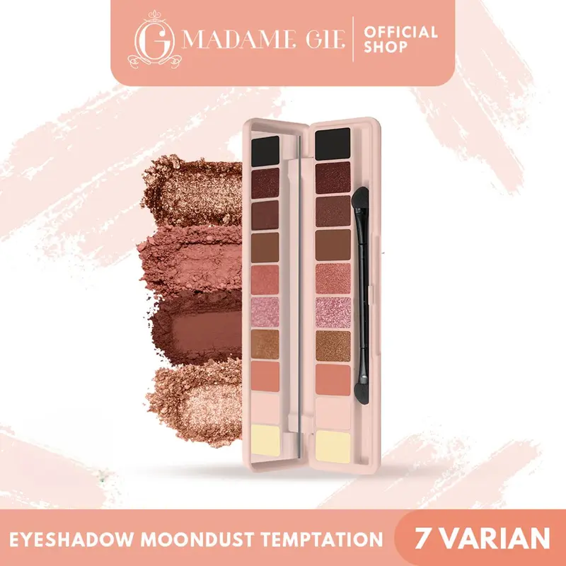 Madame Gie Eyeshadow Moondust Temptation - MakeUp wajah palette 1