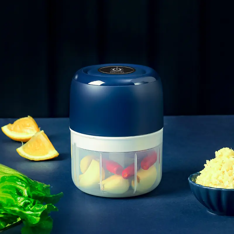 Electric Garlic Masher Automatic Garlic Crusher Chopper Portable USB Charging Food Mini chopper