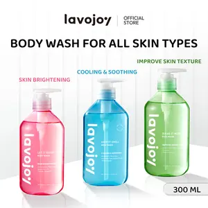 [BODY WASH SERIES] Lavojoy Let It Glow Body Wash Skin Brightening Upgraded Version | Sabun Mandi Cair untuk Mencerahkan dan Melembabkan Kulit | Fresh Body Shower