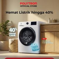 Gambar POLYTRON Mesin Cuci Front Load 7 KG Steam Inverter Low Watt Wonder Wash Series - PFL 7108 dari Polytron Indonesia_NEW Kab. Tangerang 3 Tokopedia