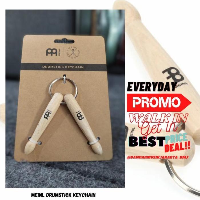 Gambar MEINL KEYCHAIN DRUMSTICK SB506 BMJ dari Bandar Musik Jakarta BMJ Kota Administrasi Jakarta Pusat Tokopedia