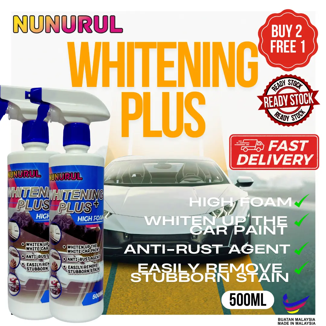 NuNuRul Whitening Plus+ (500ml) | Harge Borong Ready Stok