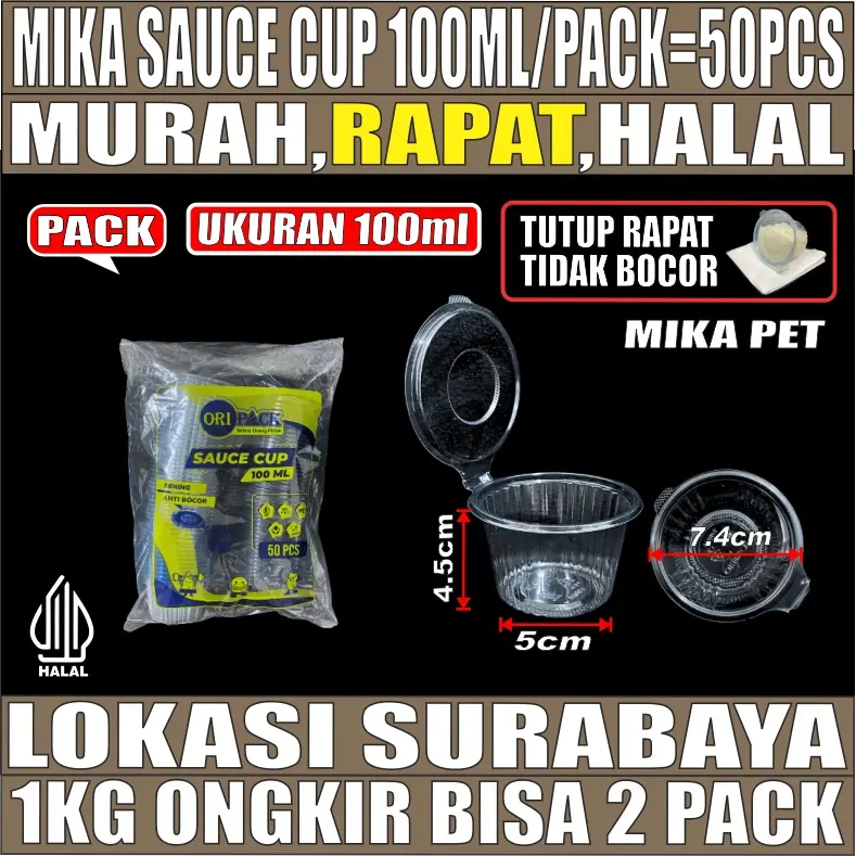100ml Pack 50pcs