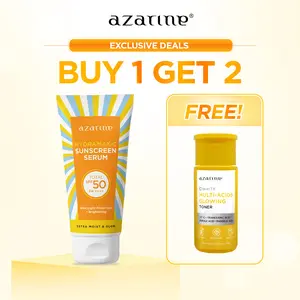 [BELI 1 DAPAT 2] Azarine Sunscreen Series FREE Multi Acids Toner 90 ml