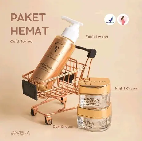 paket hemat gold series daviena