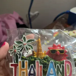 Magnet Tempelan Kulkas Souvenir Wat Arun Bangkok Thailand