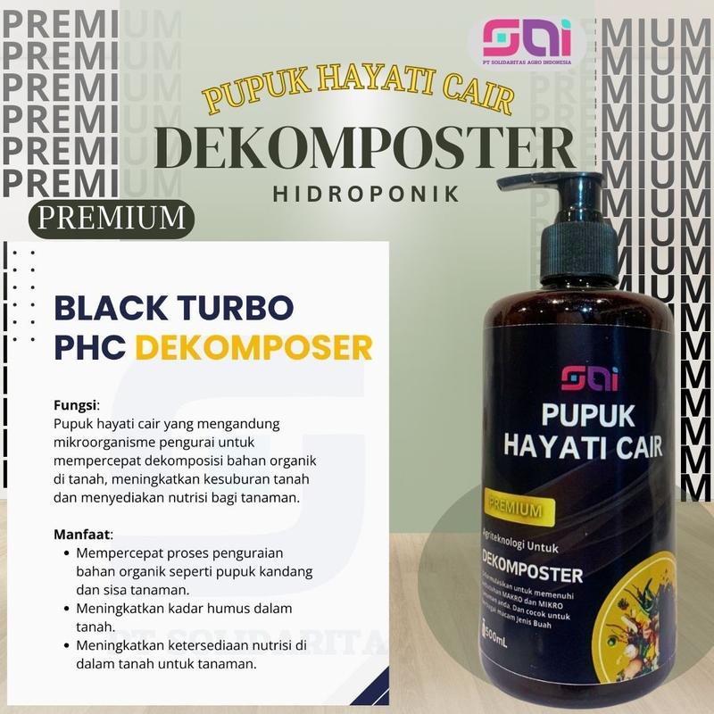 Product Introduction of Dekomposer Tanah Dekomposer Pupuk Pengurai Untuk Mempercepat Dekomposisi bahan Organik Di Tanah PHC Premium Dekomposer 14