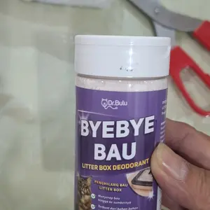 Bye Bye Bau | Dr.Bulu - Deodorant Litter Box, Penghilang Bau Litter Box Kucing dan Anjing, Odor Remover Deodorizer, Pewangi Pasir Kucing