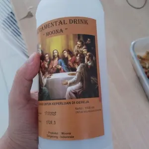 BPK Gunung Mulia Anggur Perjamuan Moona 1,5 Liter Sacramental Drink Minuman Sakramental 1500ml Best Seller