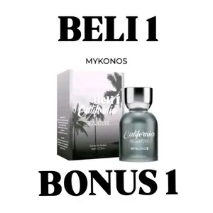 BELI 1 BONUS 1 inspired PARFUM MyK0n0s C4lif0rni4 signature edp 35ml parfum pria&wanita UNISEX Fragrance terwangi tahan lama 24 jam WANGINYA  Botol Cair Baju