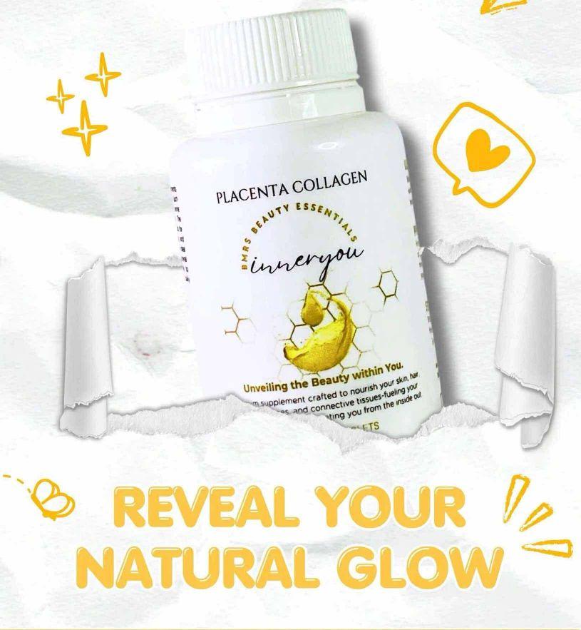 BMRS InnerYou Placenta Collagen Premium Beauty Supplement 120 Tablets -  TikTok Shop Philippines