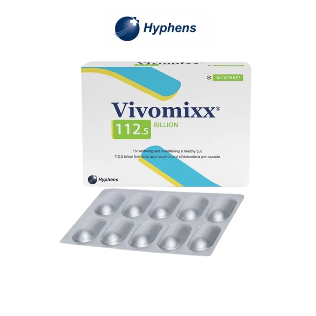 [BUNDLE of 10 SALE] VIVOMIXX Capsule -112.5 Billion Live Probiotics Count 30Caps/Box