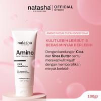 Gambar Natasha Amino Facial Cleansing Foam 100ml - Membersihkan Wajah & Membantu Mengurangi Minyak Berlebih untuk Semua Jenis Kulit dari Natasha Skincare Kab. Tangerang 1 Tokopedia