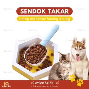 SENDOK TAKAR Makanan Kucing Anjijng Hewan Sekop Pet Food Scoop