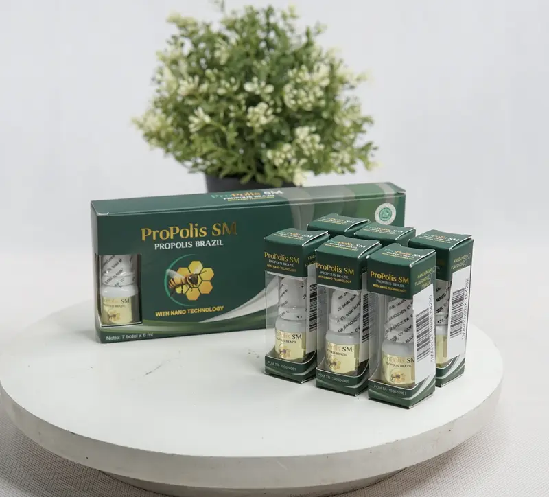 Propolis SM Herbal Benjolan Uci Uci di Ketiak, Kepala, Belakang Telinga, dan Tangan - Isi 6ml 3