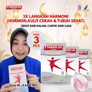Etawaplus Collagen | Susu Etawa dengan Collagen Premium | Nutrisi Keseimbangan Tubuh | Menjaga Kesehatan Sendi dan Hormon | Membantu Sirkulasi Haid | Merawat Kulit dari Dalam 3 Box