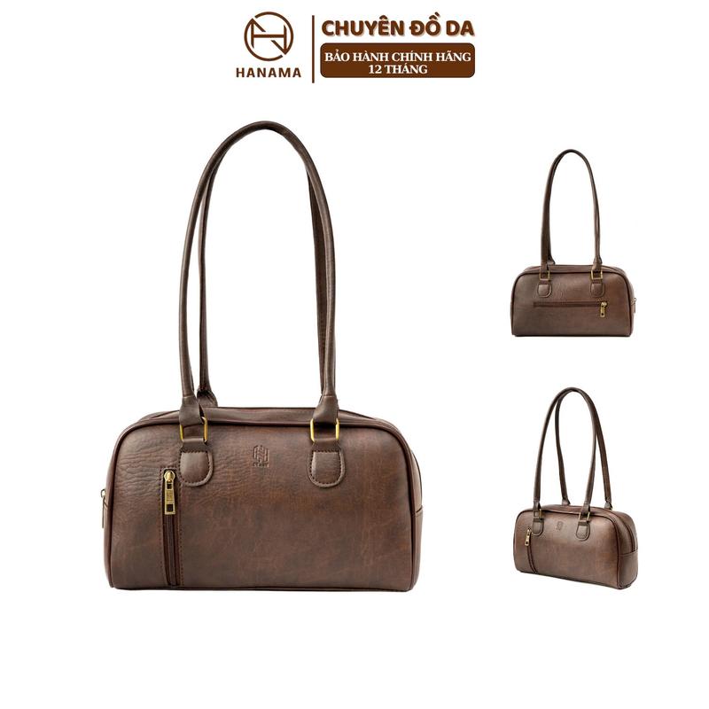   DAILY_HANAMA _ Túi xách nữ đeo vai thời trang Hanama Hera 33 nhiều ngăn Khóa mạ đồng cao cấp chống xước Da Bag Women 