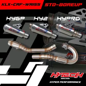 Knalpot Supermoto KLX CRF WR155 HYTECH RACING
