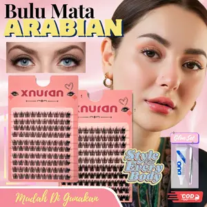 Bulu Mata Palsu Bulumata Segmentasi Reusable Individual Lashes Mudah Di Gunakan Makeup Segmen Reusable Fleksibel untuk Makeup Harian