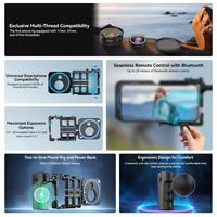 Gambar APEXEL Rig Holder Video Smartphone 2in1 Power Bank 2500mAh with Remote - APL-VG05CH dari Apexel Indonesia Kota Administrasi Jakarta Barat 4 Tokopedia