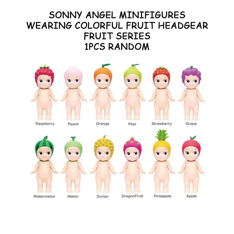 Sonny Angel Fruit Series Durian Strawberry Dragon Fruit Pineapple Apple Raspberry Orange 6