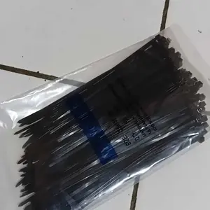 [100 Pcs] Kabel Ties Cable Tie Ekonomis Murah 2.5 x 100 / 150 / 200 / 250 mm [ISHIMA] Hitam Putih