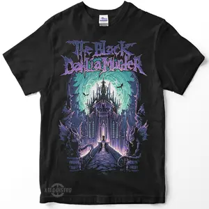 Kaos THE BLACK DAHLIA MURDER NOCTURNAL Premium Tshirt the black dahlia kaos band kaos metal Suicide silence bmth Oversize Pria