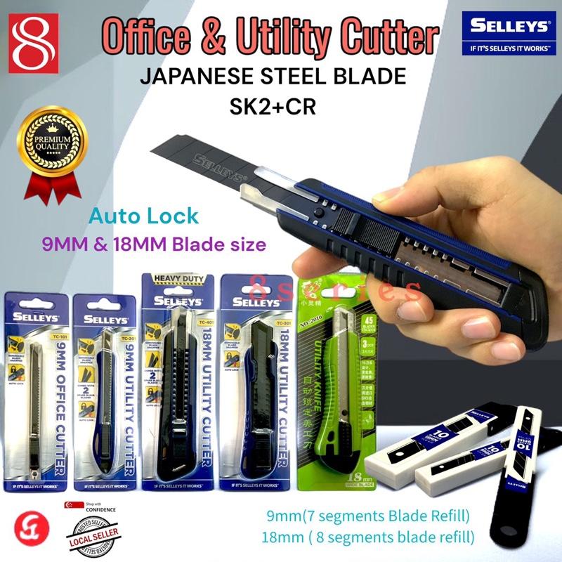 (SG SELLER) High quality utility cutter , office cutter , penknife ...