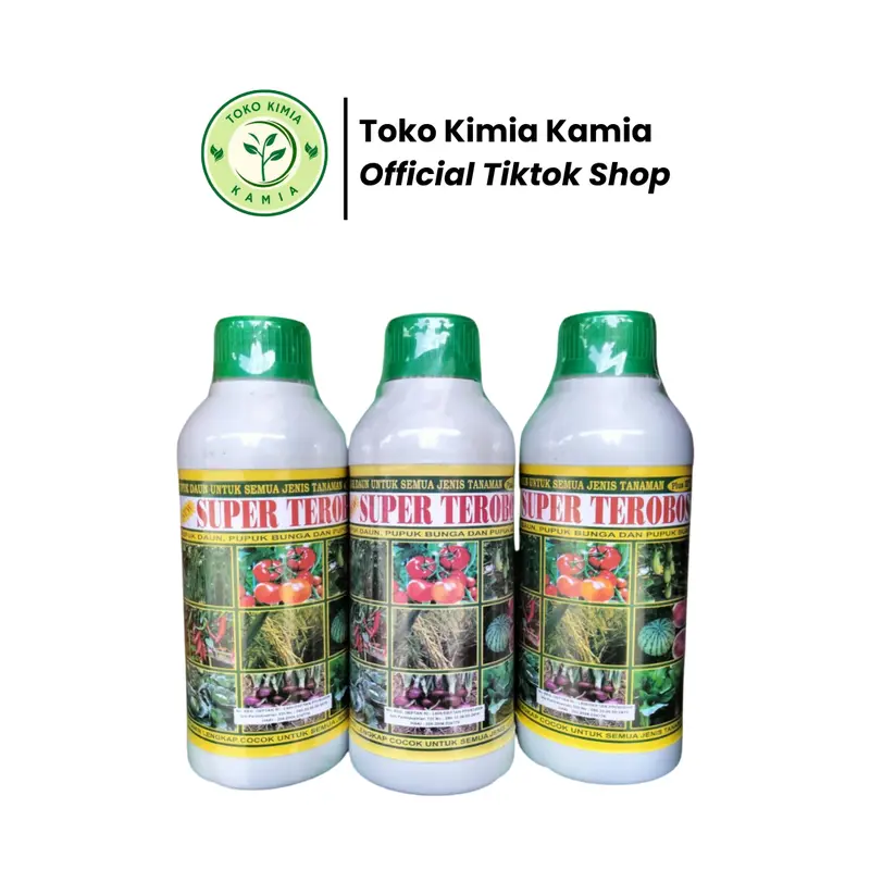 Pupuk Cair Super Terobos 1 Liter dengan ZPT untuk Optimalisasi Pertumbuhan Daun, Bunga, dan Buah 2