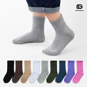 Kaos Kaki Anak Polos Panjang Premium 1 - 6 Tahun Briffgold Katun