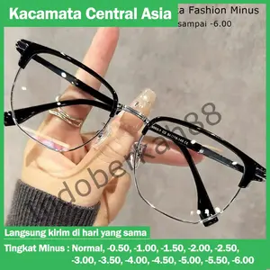 Kacamata Minus Fashion Korea Retro Anti Blue Light anti Radiasi Model Cat Eye gucc minus lens zhijing-630 Frame Glasses
