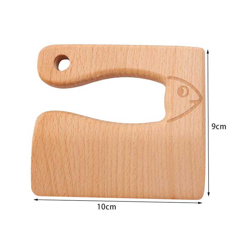 Product Introduction of 1PC Wooden Knife Cooking Safety Cut Fruits Vegetables Kitchen (WeiKitchen) 28