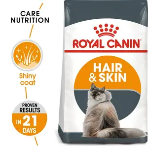 2X Royal Canin Hair & Skin Care Makanan Kucing Dewasa Dry 400Gr Pasti Ori