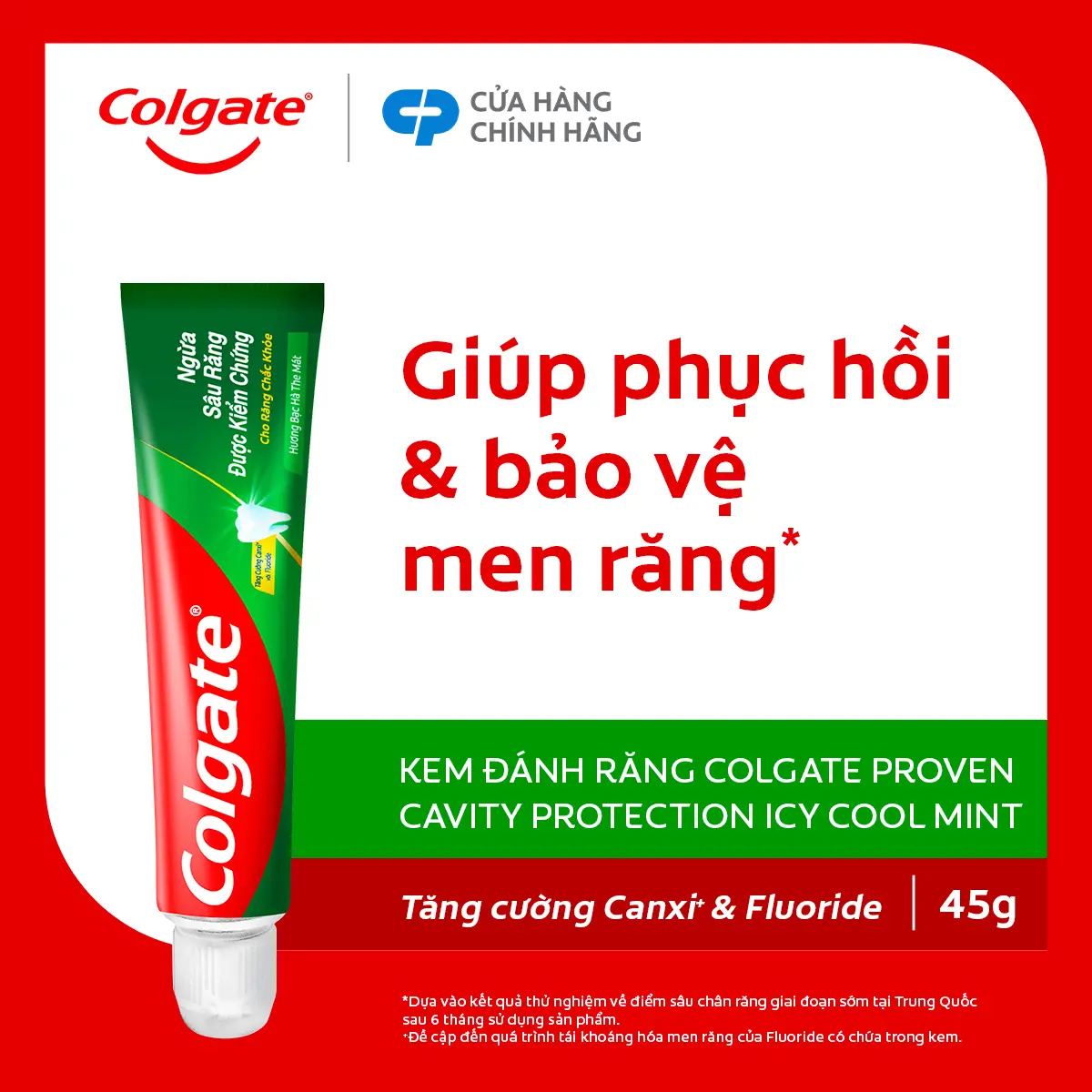 [HB gift] Kem đánh răng Colgate ngừa sâu răng răng chắc khỏe 45g/tuýp