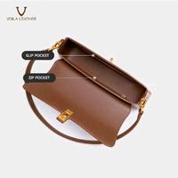 Gambar Shoulder Bag Tas Selempang Kulit Asli Voila Winnie - Black dari Voila Leather Kota Administrasi Jakarta Pusat 5 Tokopedia