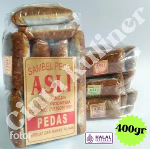 sambel Pecel Asli Bumbu Kacang  Pedas 400gr-ASLI BLITAR