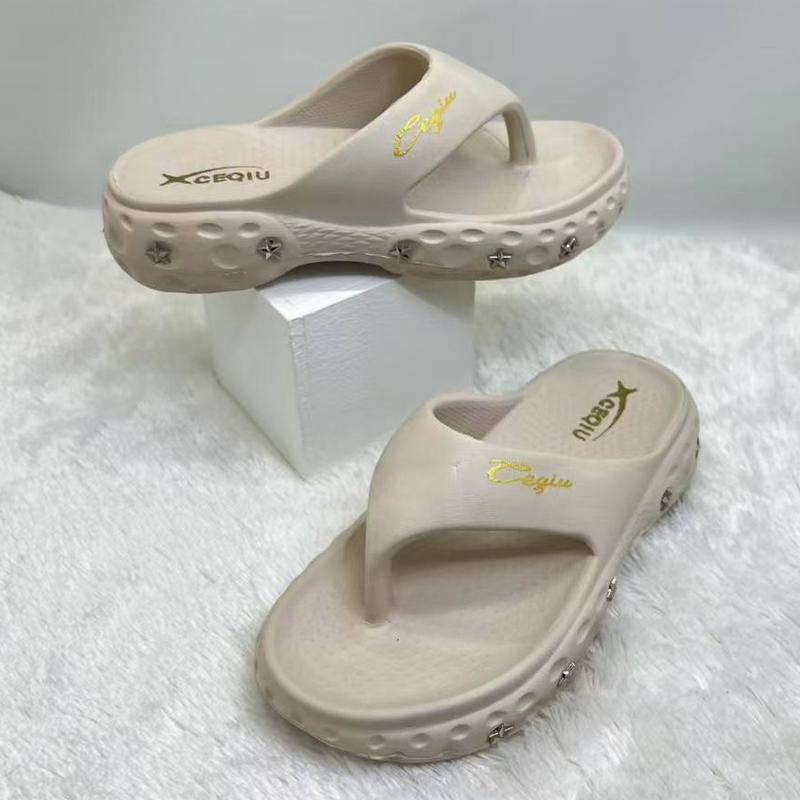 (Size 36-40) Ceqiu EH67 Sandal Wanita Jepit Sandal Karet Korean Style Trendy 5