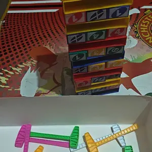 Mainan Permainan Balok Stacko Tower Family Fun Prank Game Toys
